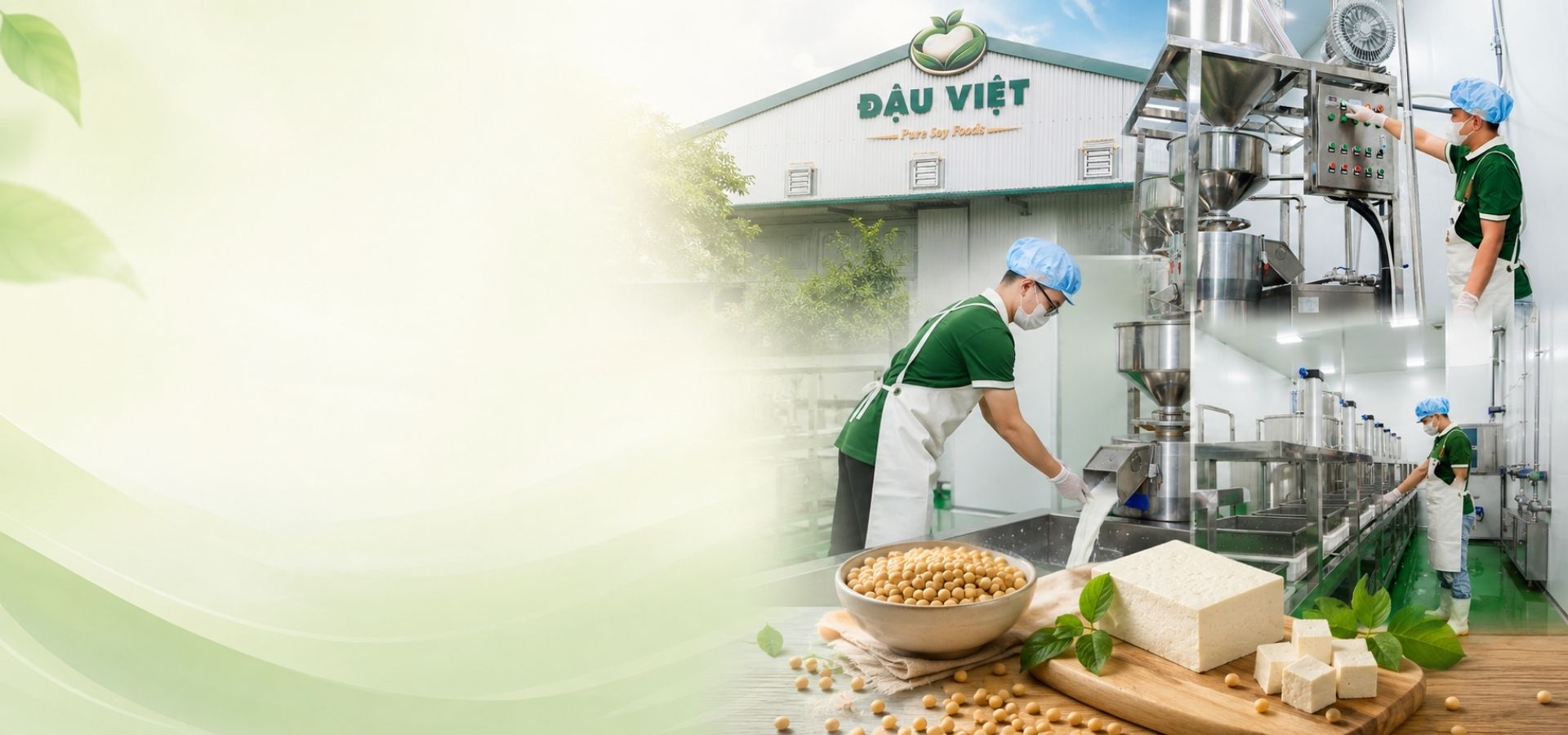 Đậu Việt – Thực phẩm đậu nành tươi sạch