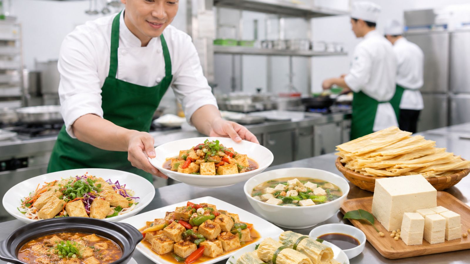 Thực phẩm đậu nành có phù hợp cho quán ăn và nhà hàng không?
